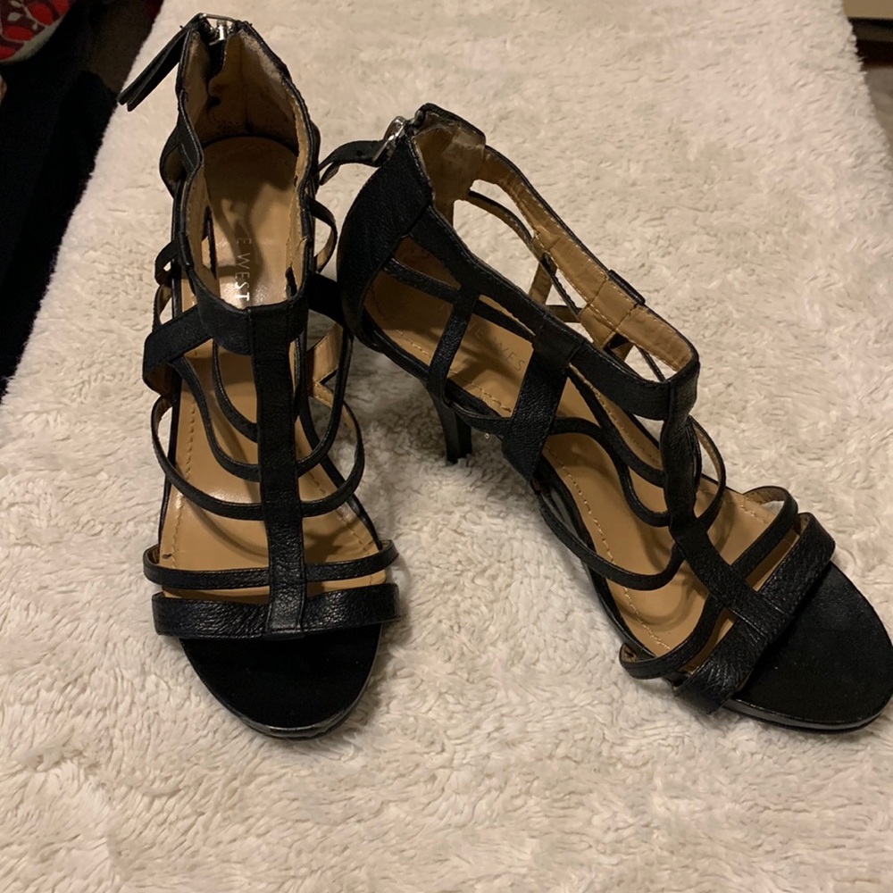 Black Nine West Strappy Sandle
